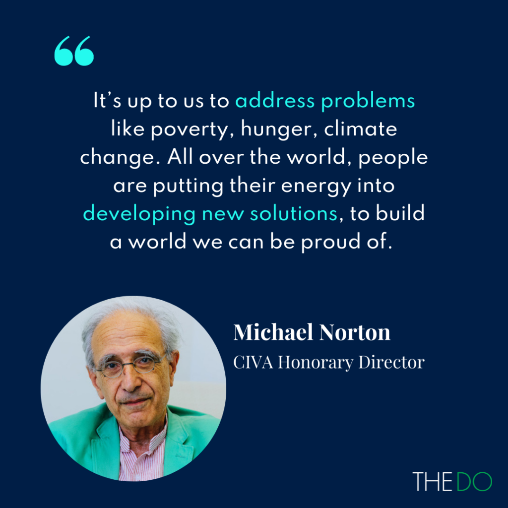 Michael Norton quote as one of the book's protagonists.